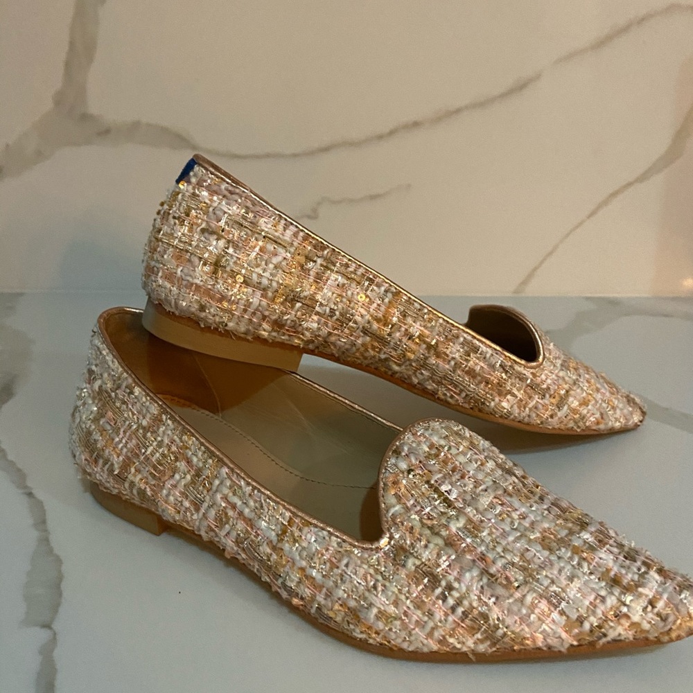 Chantelle’s Paris slip on flats